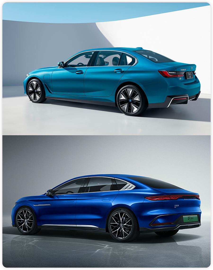 30万左右买纯电轿车,宝马i3对比比亚迪汉EV,选谁更合适?