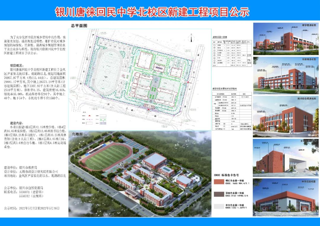 新焦点银川新建一所中学规划方案正在公示