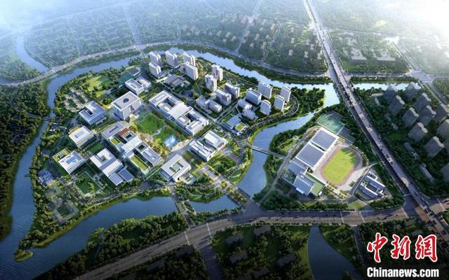 项目效果图。 中建三局 供图