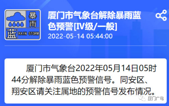 厦门今日解除暴雨预警!冷空气到货,气温大跌要持续到……插图 厦门今日解除暴雨预警!冷空气到货,气温大跌要持续到……插图