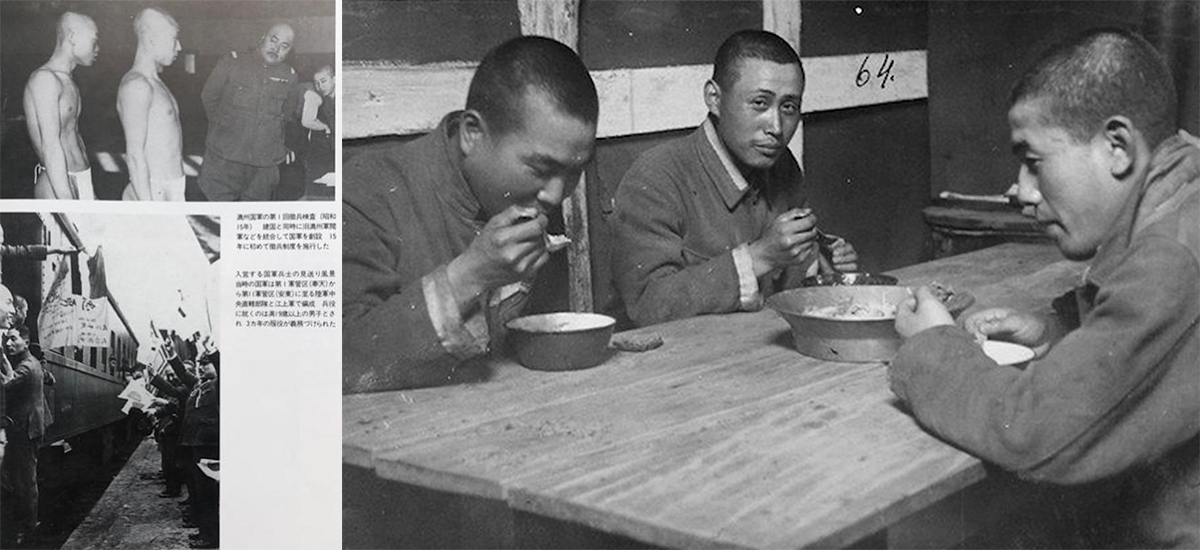 日本帝国在“满洲国”征兵；在西伯利亚的日本人俘虏