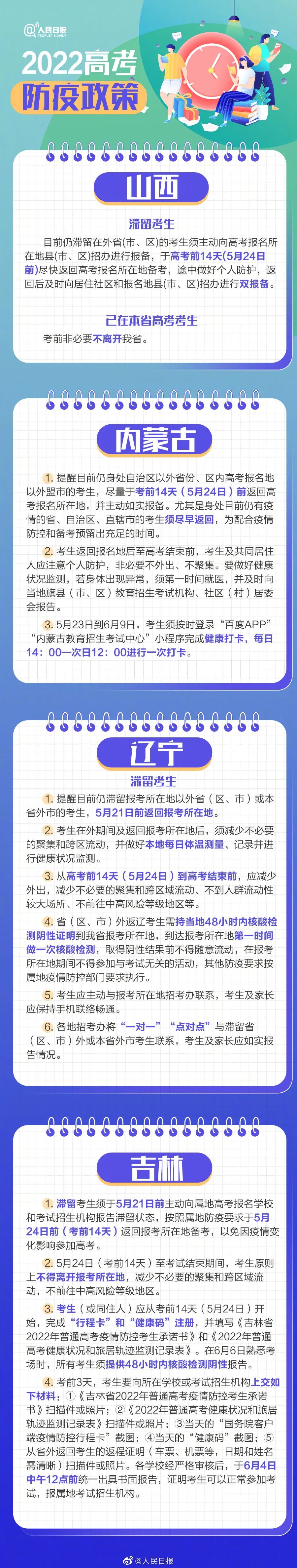 天津春季高考延期!阳性考生怎么办?……各地高考防疫政策汇总休闲区蓝鸢梦想 - Www.slyday.coM 天津春季高考延期!阳性考生怎么办?……各地高考防疫政策汇总休闲区蓝鸢梦想 - Www.slyday.coM