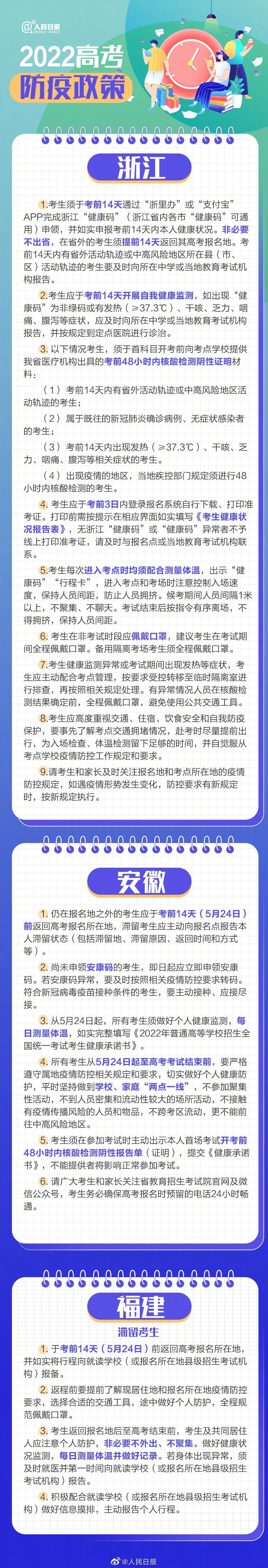 天津春季高考延期!阳性考生怎么办?……各地高考防疫政策汇总休闲区蓝鸢梦想 - Www.slyday.coM 天津春季高考延期!阳性考生怎么办?……各地高考防疫政策汇总休闲区蓝鸢梦想 - Www.slyday.coM
