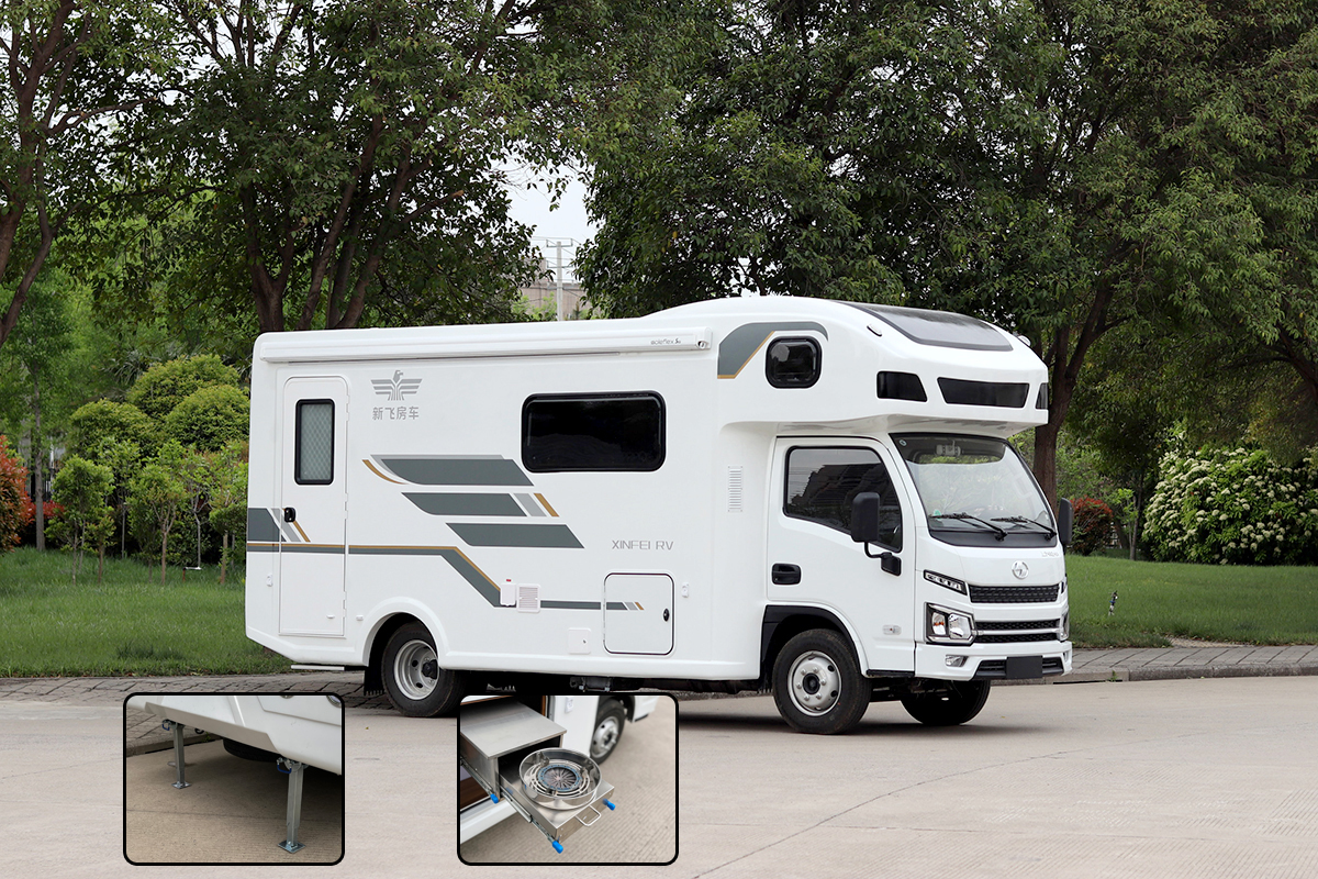 新底盘价格更亲民!20万就能买到大空间平头轻卡房车!新飞S100
