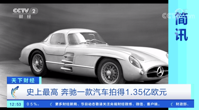 史上最贵！这辆车，拍出9.55亿元