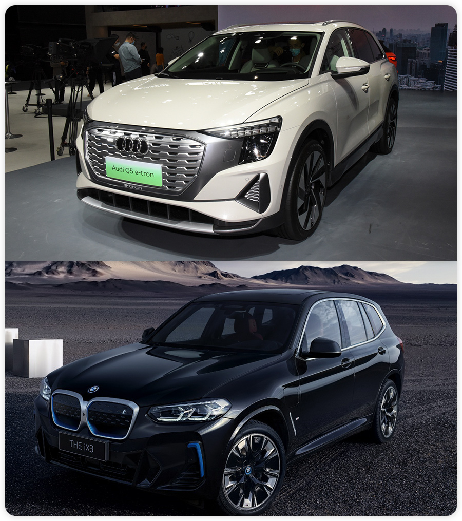 买纯电SUV,奥迪Q5 e-tron和宝马iX3选谁