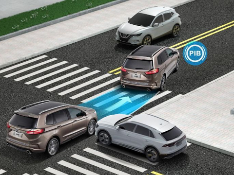 在即将撞击时制动