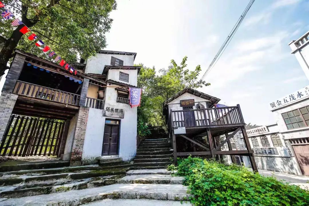 重慶影視城一景。江津區委宣傳部供圖