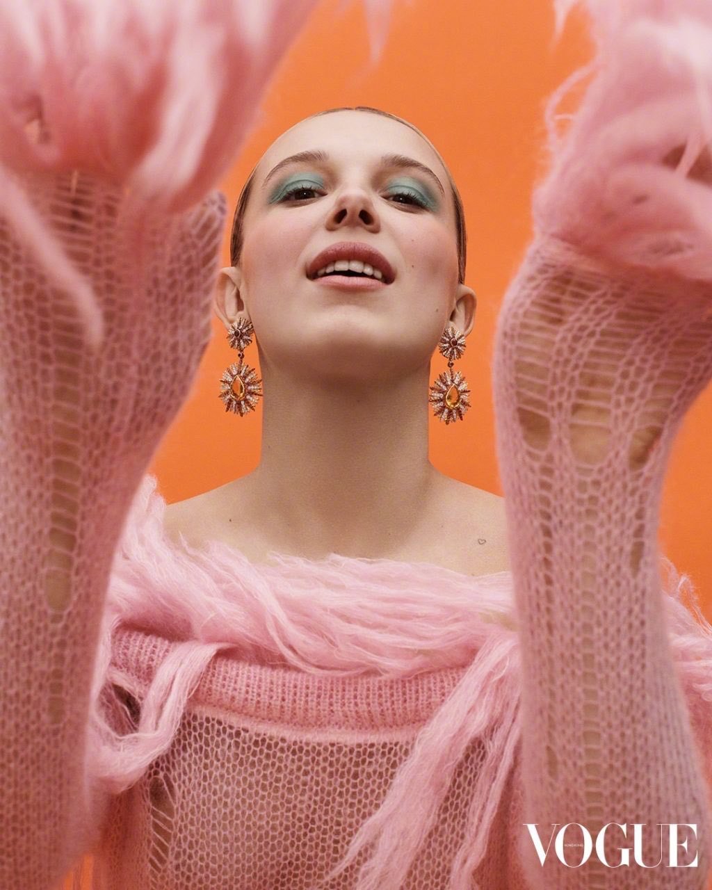 小11 Millie Bobby Brown Vogue<a href=