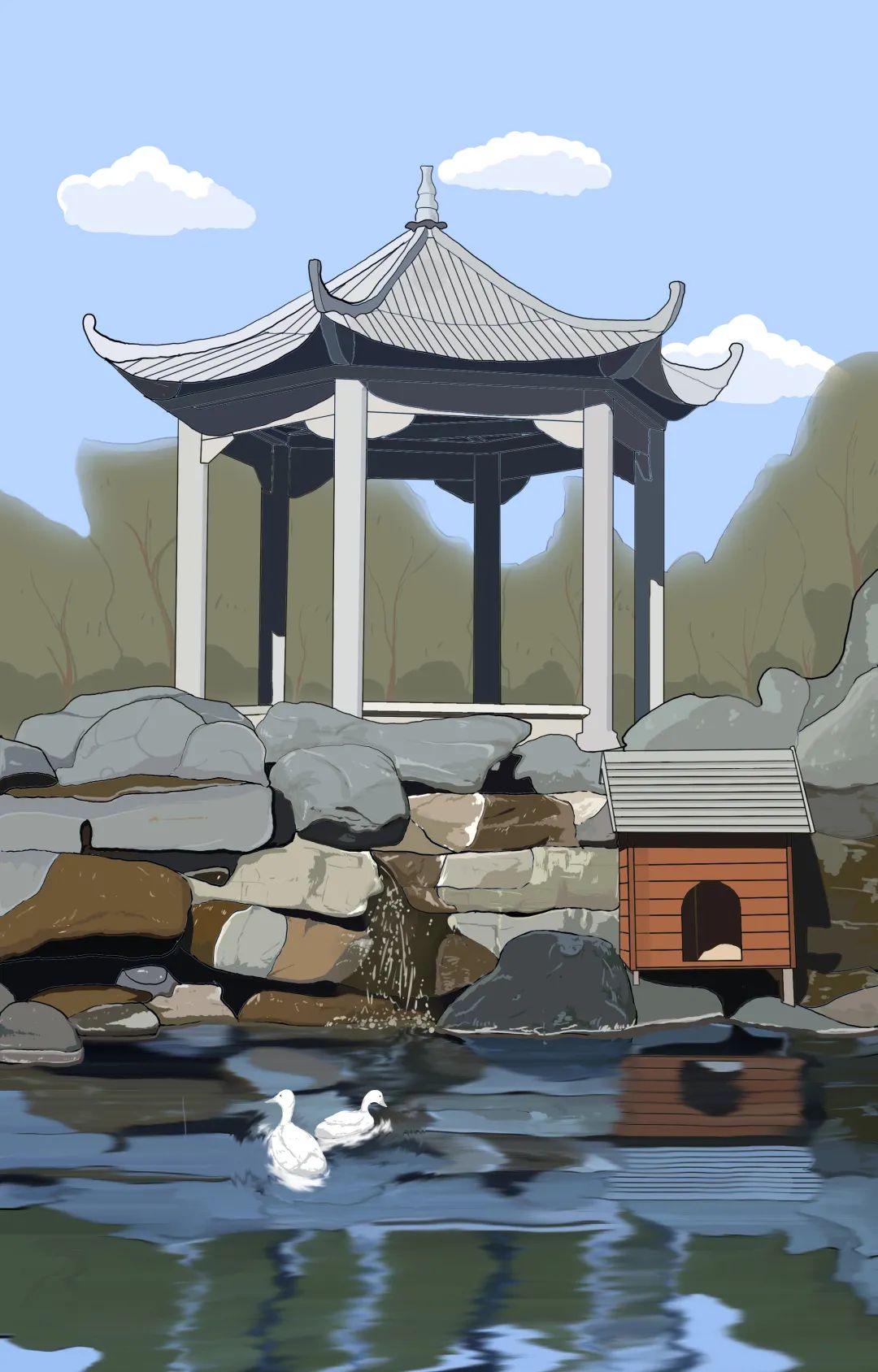 画笔下、镜头中、文字里……他们记录下校园建筑之美休闲区蓝鸢梦想 - Www.slyday.coM 画笔下、镜头中、文字里……他们记录下校园建筑之美休闲区蓝鸢梦想 - Www.slyday.coM