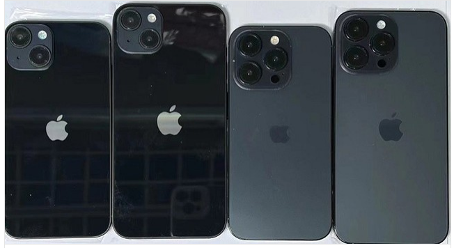 苹果 iPhone 14 / Pro 系列四款机模图片出炉 9月13日发布休闲区蓝鸢梦想 - Www.slyday.coM 苹果 iPhone 14 / Pro 系列四款机模图片出炉 9月13日发布休闲区蓝鸢梦想 - Www.slyday.coM