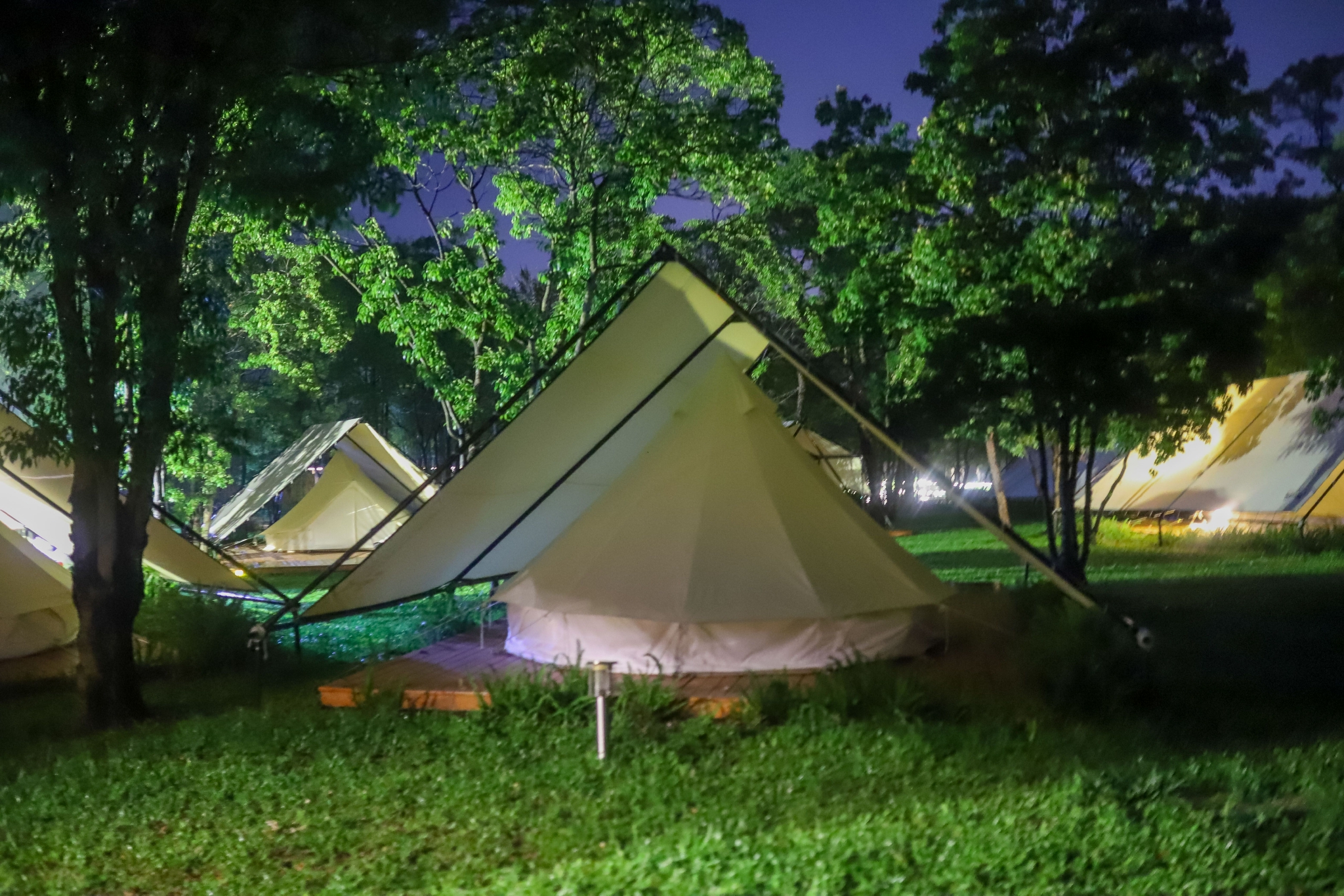 现代露营帐篷园林景观鸟瞰3d模型下载_ID12040657_3dmax免费模型-欧模网