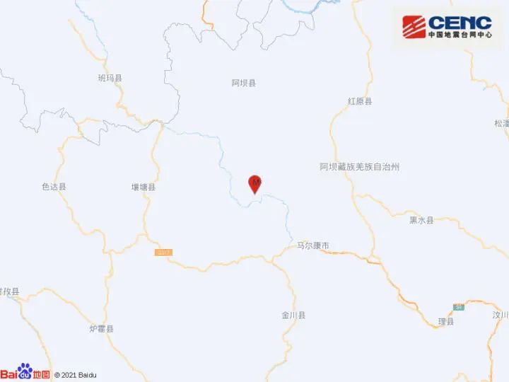 5.8级、4.1级、3.4级、4.4级、6.0级!四川阿坝州凌晨连发多次地震,成都有震感休闲区蓝鸢梦想 - Www.slyday.coM 5.8级、4.1级、3.4级、4.4级、6.0级!四川阿坝州凌晨连发多次地震,成都有震感休闲区蓝鸢梦想 - Www.slyday.coM