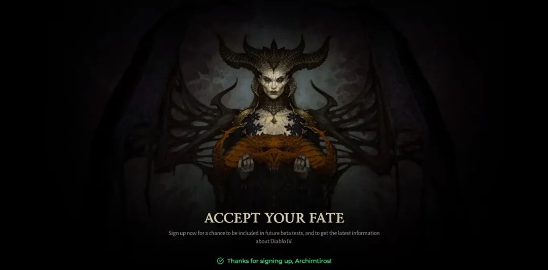 游戏|暴雪开放《暗黑破坏神4》的Beta测试的预注册