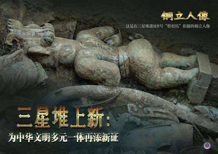 三星堆发现着裙立发人像,是8号坑唯一一件完全完整的大型人像休闲区蓝鸢梦想 - Www.slyday.coM 三星堆发现着裙立发人像,是8号坑唯一一件完全完整的大型人像休闲区蓝鸢梦想 - Www.slyday.coM