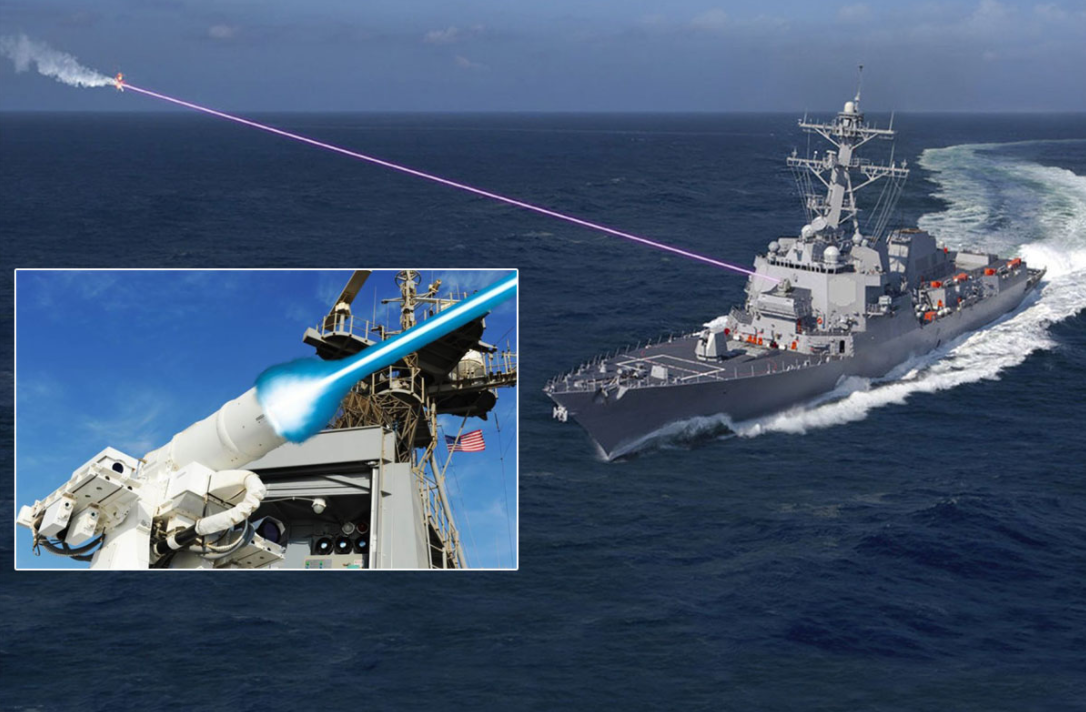 美国海军已经开始在“宙斯盾”战舰上安装激光武器。