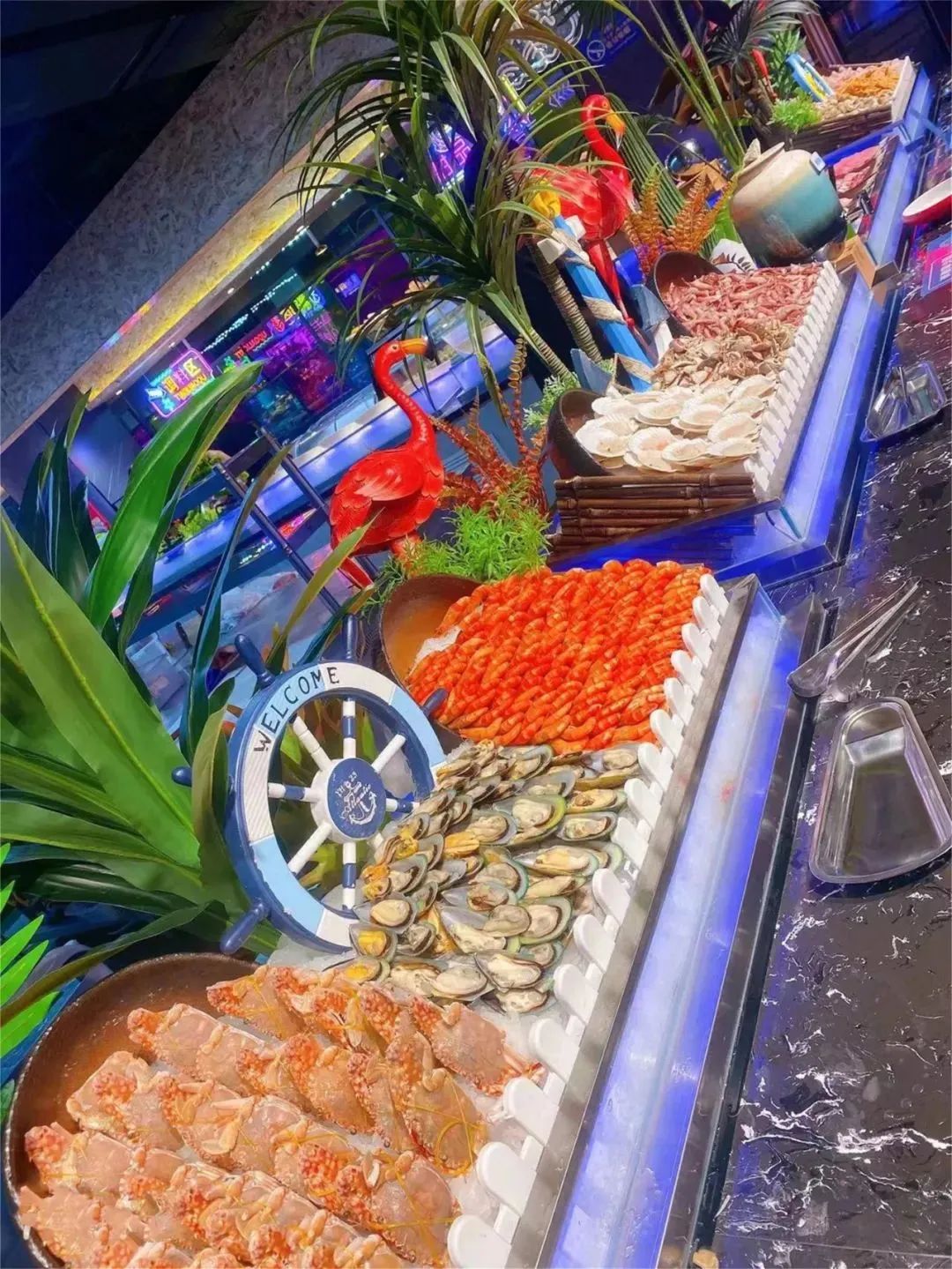 金枪鱼、活蟹各类海鲜不限量!烤肉+火锅双倍快乐!许昌这家海鲜自助让你分分钟吃回票价!休闲区蓝鸢梦想 - Www.slyday.coM 金枪鱼、活蟹各类海鲜不限量!烤肉+火锅双倍快乐!许昌这家海鲜自助让你分分钟吃回票价!休闲区蓝鸢梦想 - Www.slyday.coM