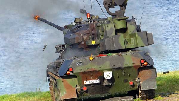 德国“猎豹”自行高射炮，图自德国联邦国防军