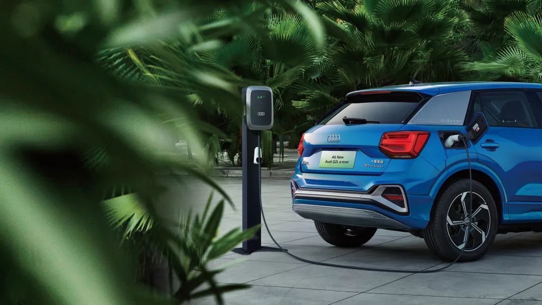 奥迪首款国产新能源纯电动suv"奥迪q2l e-tron"  来源:一汽