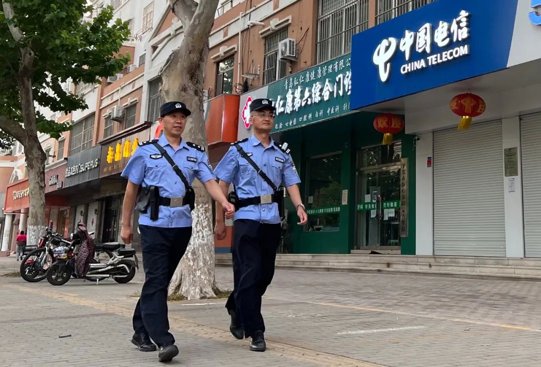 平度公安开展夏季大巡防警民携手创平安