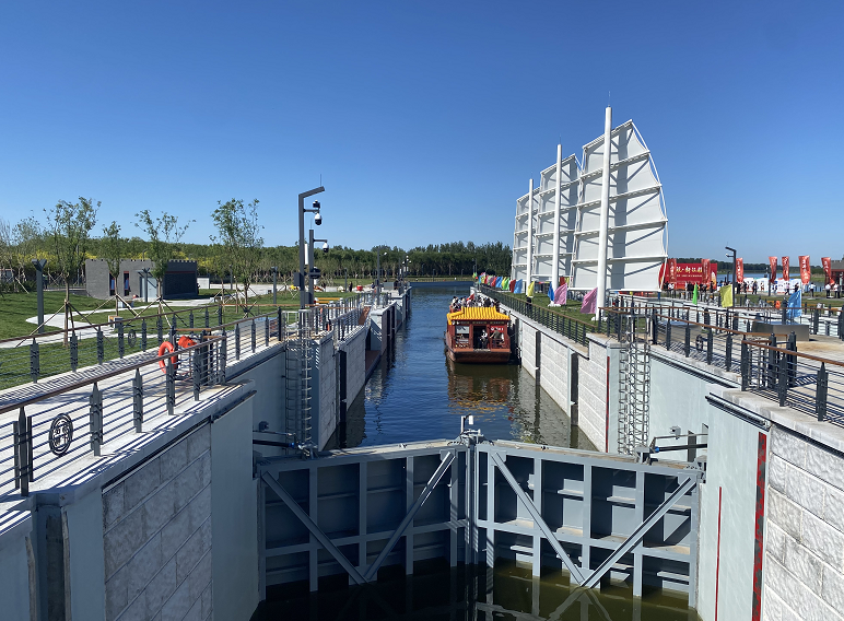 大运河京冀段实现互联互通通航,北京市第一次出现跨省际航道休闲区蓝鸢梦想 - Www.slyday.coM 大运河京冀段实现互联互通通航,北京市第一次出现跨省际航道休闲区蓝鸢梦想 - Www.slyday.coM