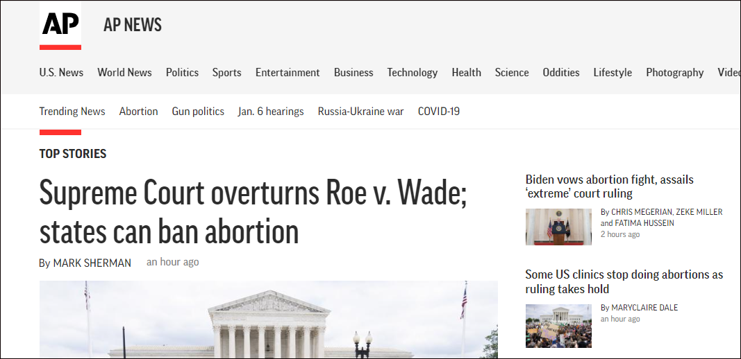 "罗诉韦德案"被推翻,拜登:美国倒退150年休闲区蓝鸢梦想 - Www.slyday.coM "罗诉韦德案"被推翻,拜登:美国倒退150年休闲区蓝鸢梦想 - Www.slyday.coM