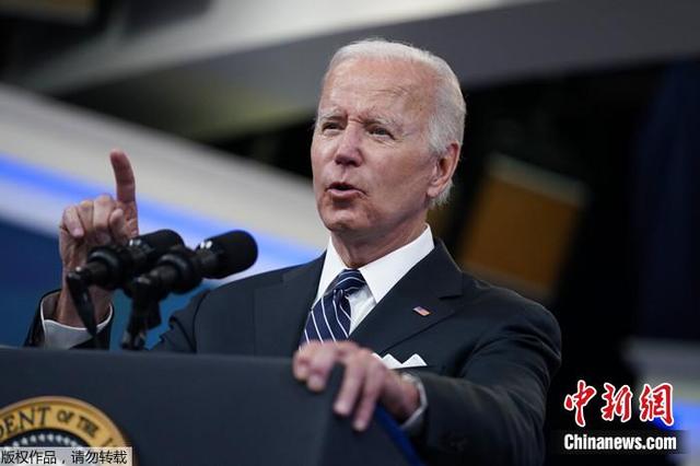 资料图:美国总统拜登。