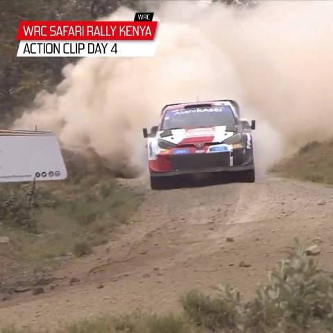 WRC Safari拉力赛（肯尼亚）丰田Gazoo Racing精彩镜头