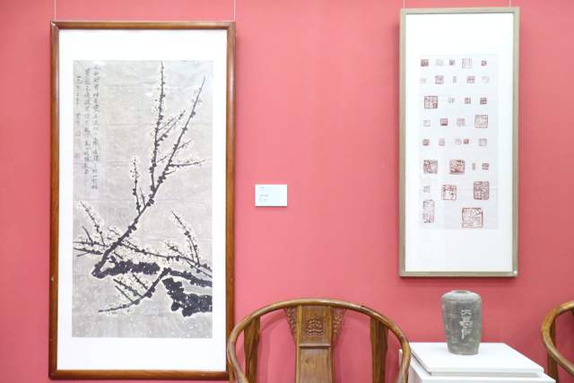 嚼梅·黄绮书画篆刻精品展美不胜收