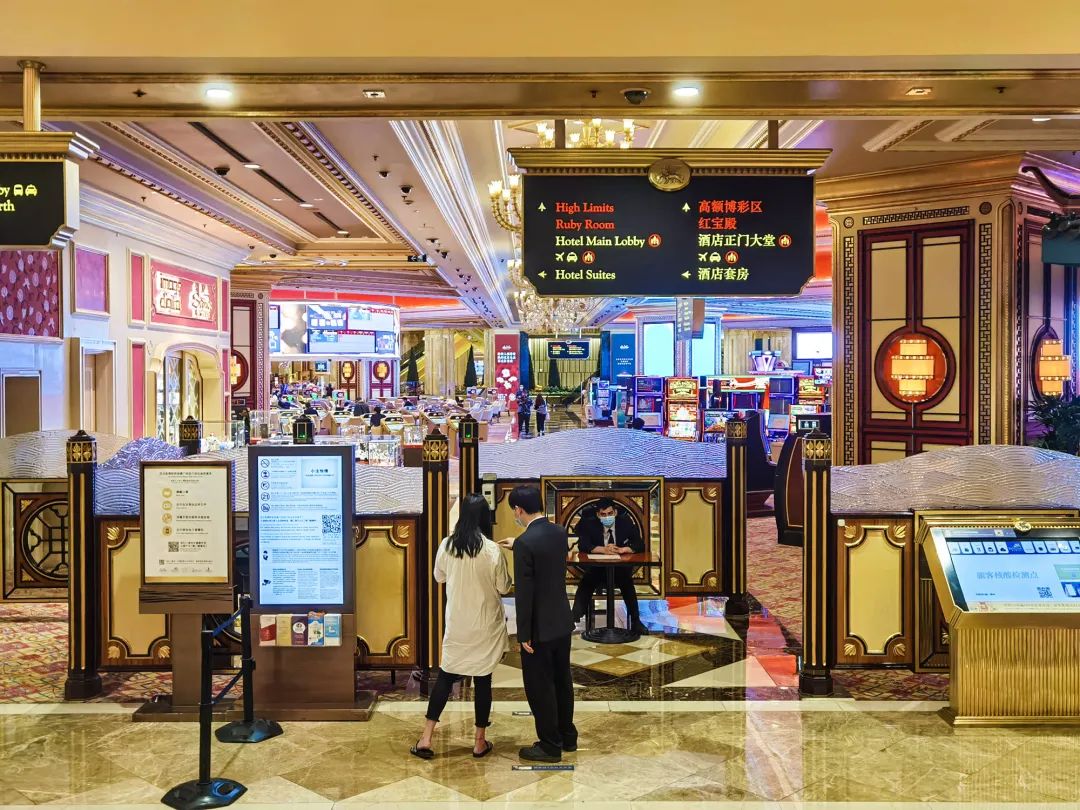 2021年3月29日,中国澳门,一家酒店的博彩区 图源:IC Photo