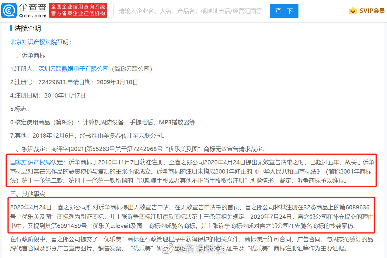 喜之郎诉争优乐美商标被驳回休闲区蓝鸢梦想 - Www.slyday.coM 喜之郎诉争优乐美商标被驳回休闲区蓝鸢梦想 - Www.slyday.coM