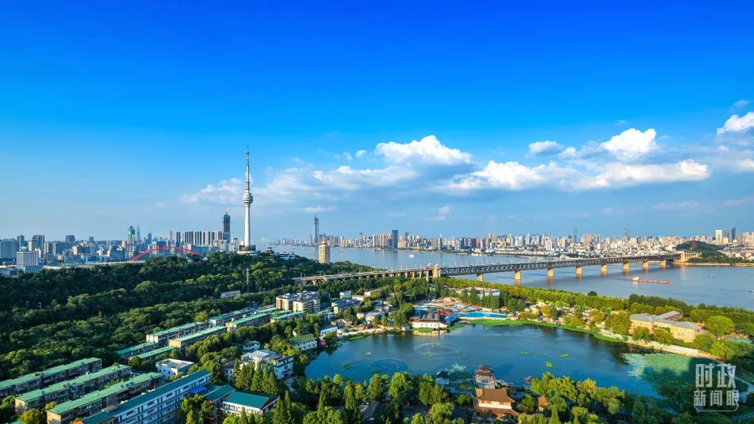 △俯瞰武汉。(图/视觉中国)
