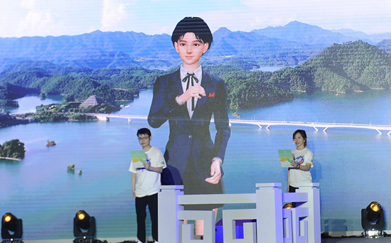 2022年3月23日,杭州亞殘運會智能手語平臺上線,並通過3D虛擬人技術、計算機視覺、機器翻譯、語音技術,打造智能AI手語翻譯官“小莫”。