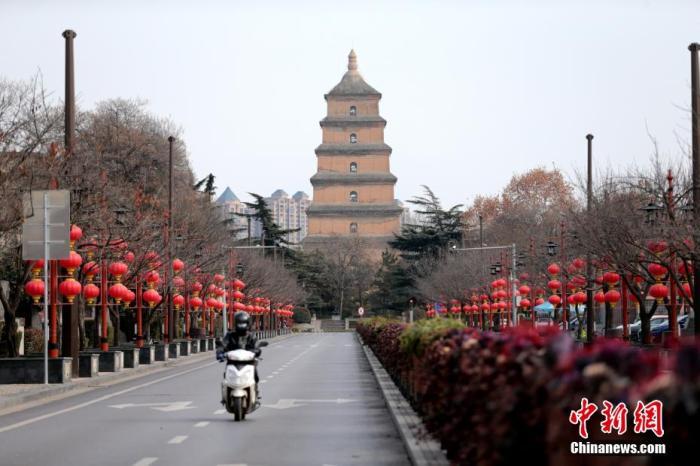 资料图:大雁塔。 张远 摄