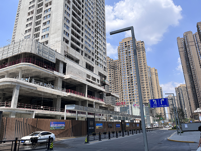 新家 | 华润中心悦府楼栋已经基本封顶