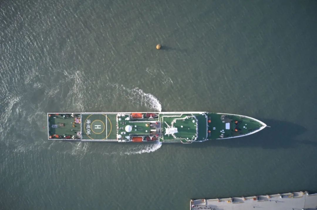 ▲台湾海峡首艘大型巡航救助船“海巡06”轮。福建海事局供图