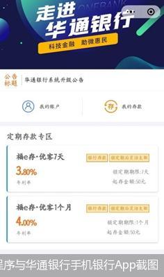 设置“阴阳利率”,借小程序异地隐秘揽储,华通银行铤而走险