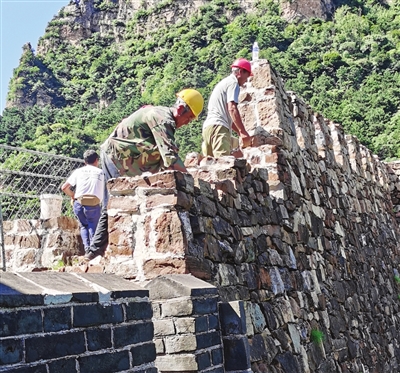 700多米黄崖关长城精心修缮(图)休闲区蓝鸢梦想 - Www.slyday.coM 700多米黄崖关长城精心修缮(图)休闲区蓝鸢梦想 - Www.slyday.coM
