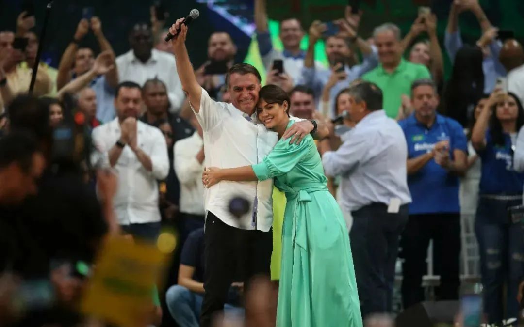 ▲当地时间2022年7月24日，巴西里约，巴西自由党正式宣布推选现任总统博索纳罗为2022年总统大选候选人。图/IC photo