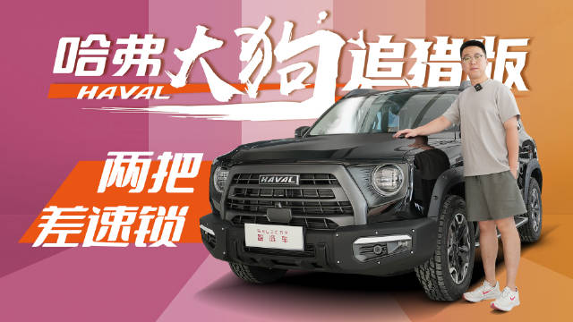 硬派的城市SUV，2.0T+两把锁，到店实拍哈弗大狗追猎版