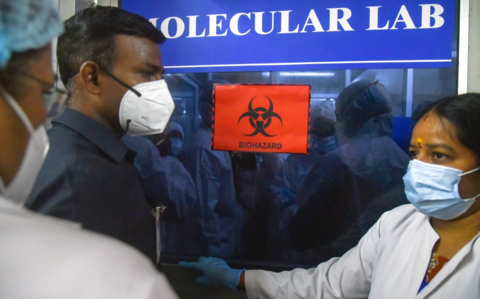 印度泰米爾納德邦衛生部在當地建立猴痘病毒檢測實驗室。（資料圖）