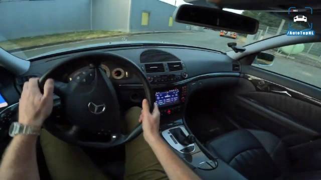 视频：测试解除限速的旅行版E55 AMG能跑多快（.AutoTopNL）