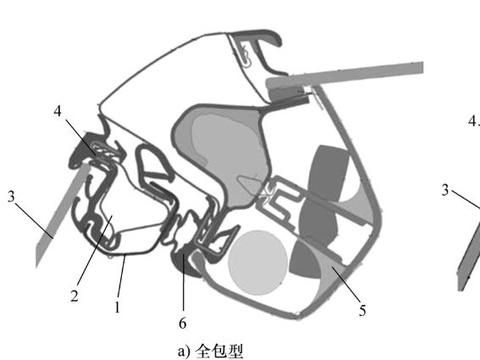 窗框饰条结构设计