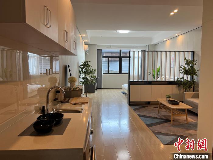 资料图:西安首个面向社会公开租赁的保障性租赁住房项目正式投用。 李一璠 摄