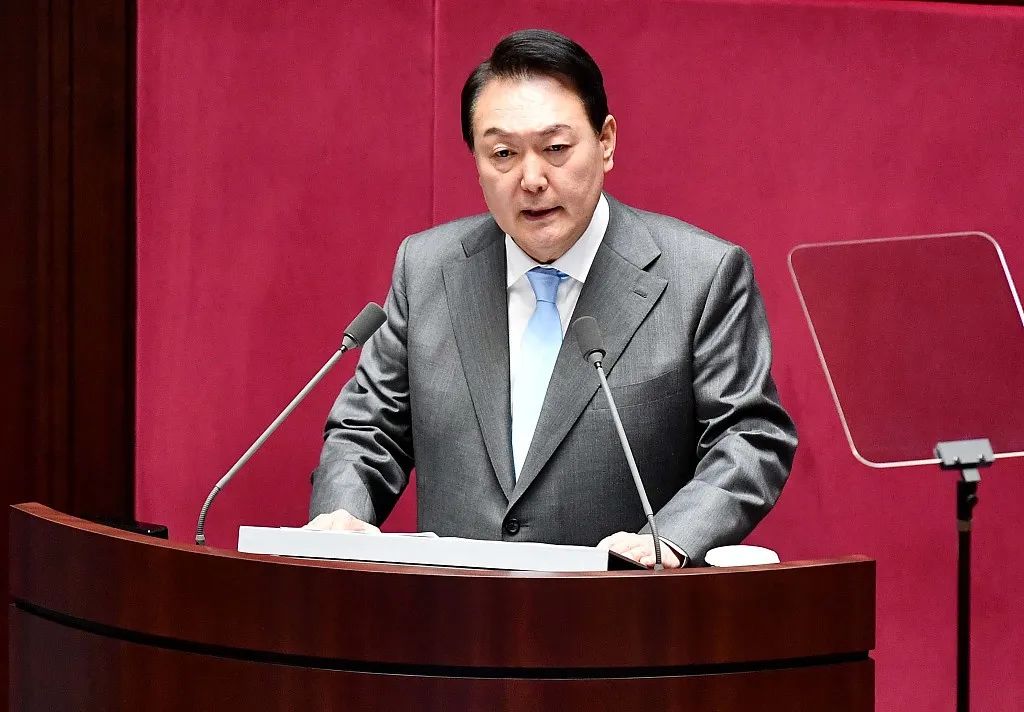 尹锡悦资料图 图源:视觉中国