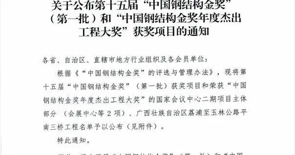 喜报!静安这个项目荣获“中国钢结构金奖”|上海市_新浪新闻