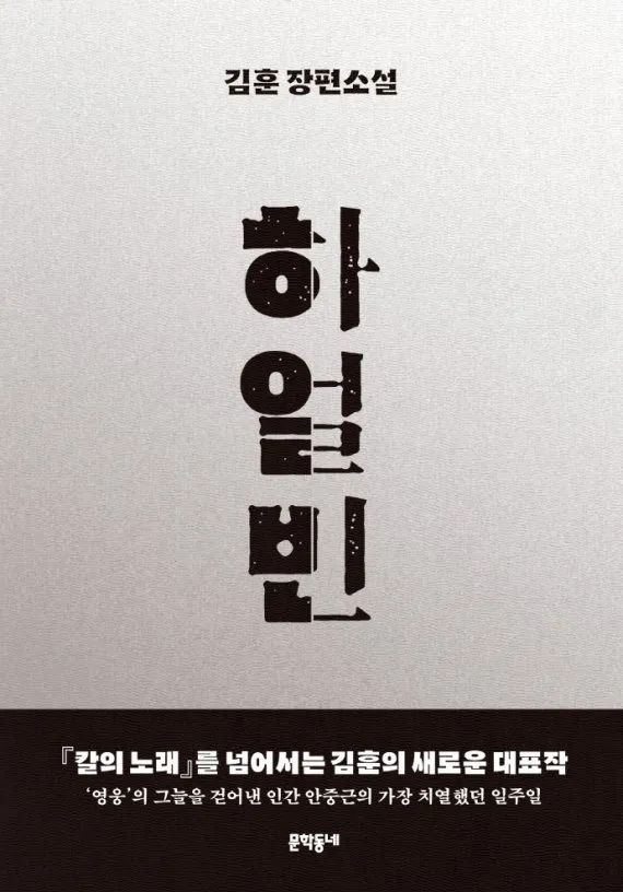 韩国小说《哈尔滨》封面