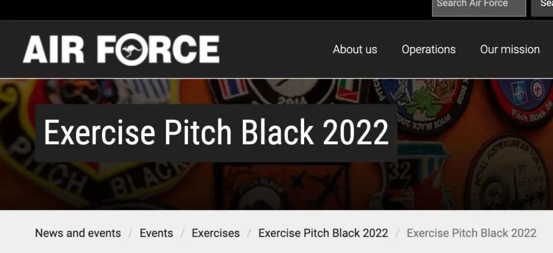 ▲澳空军官网截图