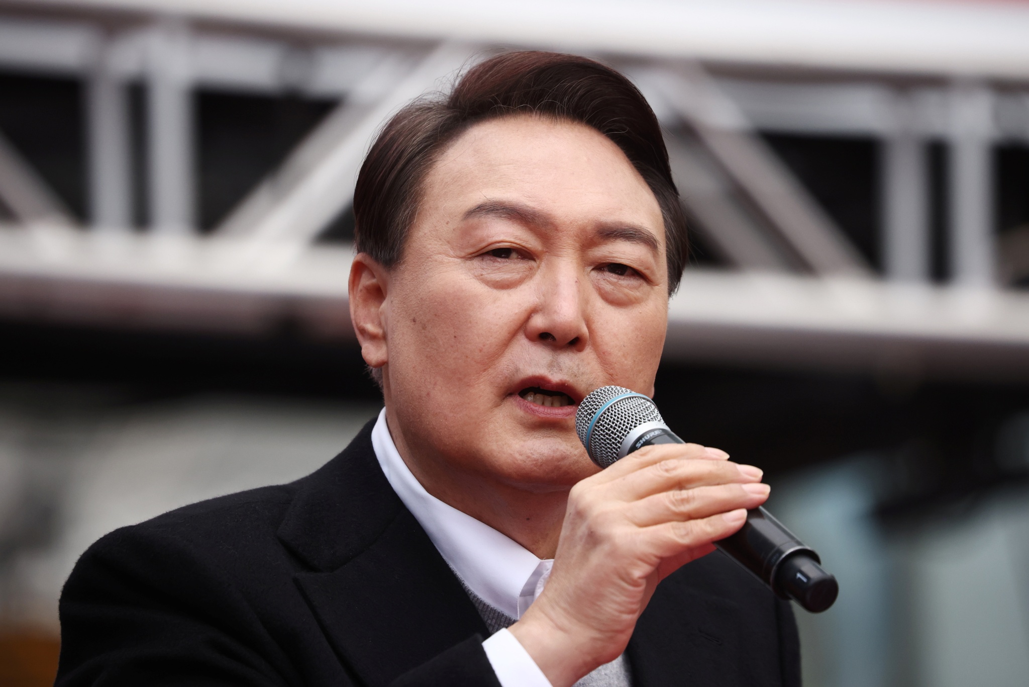 韩国总统尹锡悦 澎湃影像 资料图