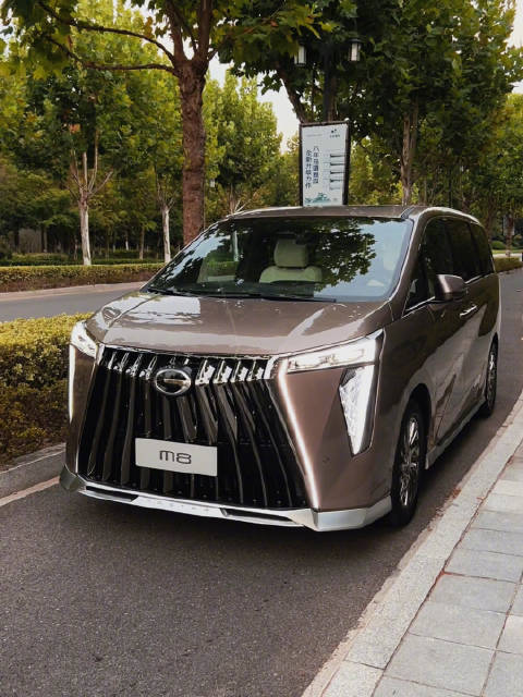 广汽传祺新一代M8豪华MPV 车灯展示……